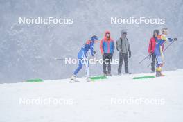 06.01.2024, Val di Fiemme, Italy (ITA): Kerttu Niskanen (FIN) - FIS world cup cross-country, tour de ski, mass, Val di Fiemme (ITA). www.nordicfocus.com. © Barbieri/NordicFocus. Every downloaded picture is fee-liable.