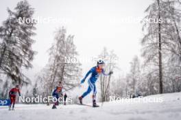 06.01.2024, Val di Fiemme, Italy (ITA): Krista Parmakoski (FIN) - FIS world cup cross-country, tour de ski, mass, Val di Fiemme (ITA). www.nordicfocus.com. © Barbieri/NordicFocus. Every downloaded picture is fee-liable.