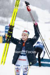 06.01.2024, Val di Fiemme, Italy (ITA): Linn Svahn (SWE) - FIS world cup cross-country, tour de ski, mass, Val di Fiemme (ITA). www.nordicfocus.com. © Modica/NordicFocus. Every downloaded picture is fee-liable.