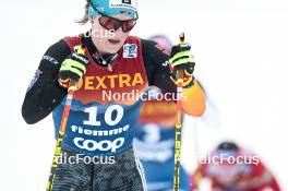 06.01.2024, Val di Fiemme, Italy (ITA): Victoria Carl (GER) - FIS world cup cross-country, tour de ski, mass, Val di Fiemme (ITA). www.nordicfocus.com. © Modica/NordicFocus. Every downloaded picture is fee-liable.