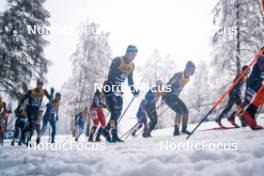 06.01.2024, Val di Fiemme, Italy (ITA): Paolo Ventura (ITA) - FIS world cup cross-country, tour de ski, mass, Val di Fiemme (ITA). www.nordicfocus.com. © Barbieri/NordicFocus. Every downloaded picture is fee-liable.