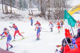06.01.2024, Val di Fiemme, Italy (ITA): Sophia Laukli (USA) - FIS world cup cross-country, tour de ski, mass, Val di Fiemme (ITA). www.nordicfocus.com. © Barbieri/NordicFocus. Every downloaded picture is fee-liable.