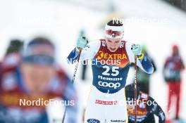 06.01.2024, Val di Fiemme, Italy (ITA): Sofia Henriksson (SWE) - FIS world cup cross-country, tour de ski, mass, Val di Fiemme (ITA). www.nordicfocus.com. © Modica/NordicFocus. Every downloaded picture is fee-liable.