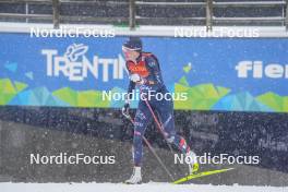 06.01.2024, Val di Fiemme, Italy (ITA): Caterina Ganz (ITA) - FIS world cup cross-country, tour de ski, mass, Val di Fiemme (ITA). www.nordicfocus.com. © Barbieri/NordicFocus. Every downloaded picture is fee-liable.
