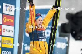 06.01.2024, Val di Fiemme, Italy (ITA): Katharina Hennig (GER) - FIS world cup cross-country, tour de ski, mass, Val di Fiemme (ITA). www.nordicfocus.com. © Modica/NordicFocus. Every downloaded picture is fee-liable.