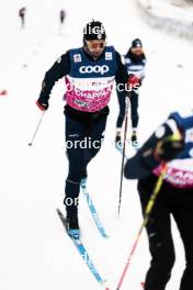 05.01.2024, Val di Fiemme, Italy (ITA): Jules Chappaz (FRA), (l-r)  - FIS world cup cross-country, tour de ski, training, Val di Fiemme (ITA). www.nordicfocus.com. © Modica/NordicFocus. Every downloaded picture is fee-liable.