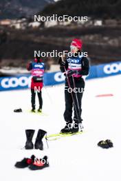 05.01.2024, Val di Fiemme, Italy (ITA): Heidi Weng (NOR) - FIS world cup cross-country, tour de ski, training, Val di Fiemme (ITA). www.nordicfocus.com. © Modica/NordicFocus. Every downloaded picture is fee-liable.