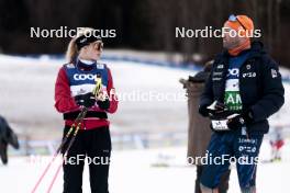 05.01.2024, Val di Fiemme, Italy (ITA): Katerina Janatova (CZE) - FIS world cup cross-country, tour de ski, training, Val di Fiemme (ITA). www.nordicfocus.com. © Modica/NordicFocus. Every downloaded picture is fee-liable.