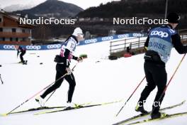05.01.2024, Val di Fiemme, Italy (ITA): Kerttu Niskanen (FIN) - FIS world cup cross-country, tour de ski, training, Val di Fiemme (ITA). www.nordicfocus.com. © Modica/NordicFocus. Every downloaded picture is fee-liable.