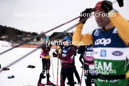 05.01.2024, Val di Fiemme, Italy (ITA): Katharina Hennig (GER) - FIS world cup cross-country, tour de ski, training, Val di Fiemme (ITA). www.nordicfocus.com. © Modica/NordicFocus. Every downloaded picture is fee-liable.