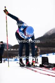 05.01.2024, Val di Fiemme, Italy (ITA): Lucas Boegl (GER) - FIS world cup cross-country, tour de ski, training, Val di Fiemme (ITA). www.nordicfocus.com. © Modica/NordicFocus. Every downloaded picture is fee-liable.
