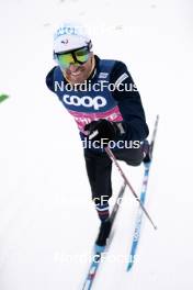 05.01.2024, Val di Fiemme, Italy (ITA): Maurice Manificat (FRA) - FIS world cup cross-country, tour de ski, training, Val di Fiemme (ITA). www.nordicfocus.com. © Modica/NordicFocus. Every downloaded picture is fee-liable.