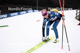 05.01.2024, Val di Fiemme, Italy (ITA): Teresa Stadlober (AUT) - FIS world cup cross-country, tour de ski, training, Val di Fiemme (ITA). www.nordicfocus.com. © Modica/NordicFocus. Every downloaded picture is fee-liable.