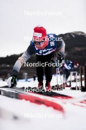 05.01.2024, Val di Fiemme, Italy (ITA): Cyril Faehndrich (SUI) - FIS world cup cross-country, tour de ski, training, Val di Fiemme (ITA). www.nordicfocus.com. © Modica/NordicFocus. Every downloaded picture is fee-liable.