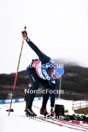 05.01.2024, Val di Fiemme, Italy (ITA): Lucas Boegl (GER) - FIS world cup cross-country, tour de ski, training, Val di Fiemme (ITA). www.nordicfocus.com. © Modica/NordicFocus. Every downloaded picture is fee-liable.