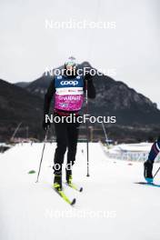 05.01.2024, Val di Fiemme, Italy (ITA): Lucas Chanavat (FRA) - FIS world cup cross-country, tour de ski, training, Val di Fiemme (ITA). www.nordicfocus.com. © Modica/NordicFocus. Every downloaded picture is fee-liable.