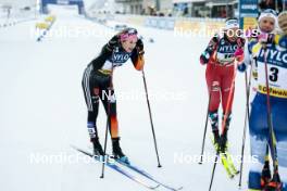 19.01.2024, Oberhof, Germany (GER): Laura Gimmler (GER), Kristine Stavaas Skistad (NOR), (l-r)  - FIS world cup cross-country, individual sprint, Oberhof (GER). www.nordicfocus.com. © Modica/NordicFocus. Every downloaded picture is fee-liable.