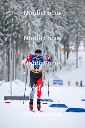 19.01.2024, Oberhof, Germany (GER): Olivier Leveille (CAN) - FIS world cup cross-country, individual sprint, Oberhof (GER). www.nordicfocus.com. © Authamayou/NordicFocus. Every downloaded picture is fee-liable.