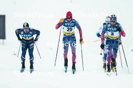 19.01.2024, Oberhof, Germany (GER): Richard Jouve (FRA), Kevin Bolger (USA), Ben Ogden (USA), (l-r)  - FIS world cup cross-country, individual sprint, Oberhof (GER). www.nordicfocus.com. © Modica/NordicFocus. Every downloaded picture is fee-liable.