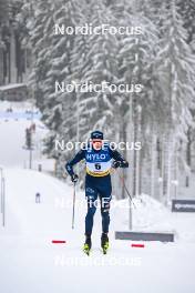 19.01.2024, Oberhof, Germany (GER): Simone Mocellini (ITA) - FIS world cup cross-country, individual sprint, Oberhof (GER). www.nordicfocus.com. © Authamayou/NordicFocus. Every downloaded picture is fee-liable.