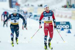 19.01.2024, Oberhof, Germany (GER): Johannes Hoesflot Klaebo (NOR) - FIS world cup cross-country, individual sprint, Oberhof (GER). www.nordicfocus.com. © Modica/NordicFocus. Every downloaded picture is fee-liable.