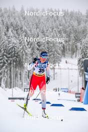 19.01.2024, Oberhof, Germany (GER): Lea Fischer (SUI) - FIS world cup cross-country, individual sprint, Oberhof (GER). www.nordicfocus.com. © Authamayou/NordicFocus. Every downloaded picture is fee-liable.