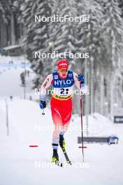 19.01.2024, Oberhof, Germany (GER): Janik Riebli (SUI) - FIS world cup cross-country, individual sprint, Oberhof (GER). www.nordicfocus.com. © Authamayou/NordicFocus. Every downloaded picture is fee-liable.