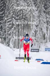 19.01.2024, Oberhof, Germany (GER): Benjamin Moser (AUT) - FIS world cup cross-country, individual sprint, Oberhof (GER). www.nordicfocus.com. © Authamayou/NordicFocus. Every downloaded picture is fee-liable.