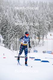 19.01.2024, Oberhof, Germany (GER): Melissa Gal (FRA) - FIS world cup cross-country, individual sprint, Oberhof (GER). www.nordicfocus.com. © Authamayou/NordicFocus. Every downloaded picture is fee-liable.