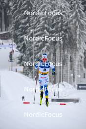 19.01.2024, Oberhof, Germany (GER): Johan Haeggstroem (SWE) - FIS world cup cross-country, individual sprint, Oberhof (GER). www.nordicfocus.com. © Authamayou/NordicFocus. Every downloaded picture is fee-liable.