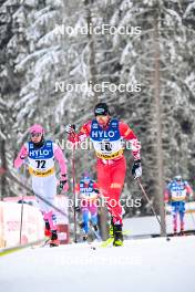 20.01.2024, Oberhof, Germany (GER): Andrej Renda (SVK), Benjamin Moser (AUT), (l-r)  - FIS world cup cross-country, mass, Oberhof (GER). www.nordicfocus.com. © Authamayou/NordicFocus. Every downloaded picture is fee-liable.