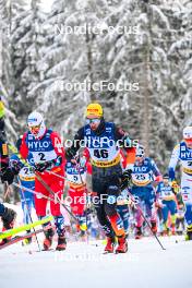 20.01.2024, Oberhof, Germany (GER): Paal Golberg (NOR), Janosch Brugger (GER), (l-r)  - FIS world cup cross-country, mass, Oberhof (GER). www.nordicfocus.com. © Authamayou/NordicFocus. Every downloaded picture is fee-liable.