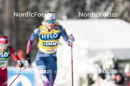 20.01.2024, Oberhof, Germany (GER): Jessie Diggins (USA) - FIS world cup cross-country, mass, Oberhof (GER). www.nordicfocus.com. © Modica/NordicFocus. Every downloaded picture is fee-liable.