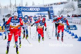 20.01.2024, Oberhof, Germany (GER): Mattis Stenshagen (NOR), Paal Golberg (NOR), (l-r)  - FIS world cup cross-country, mass, Oberhof (GER). www.nordicfocus.com. © Authamayou/NordicFocus. Every downloaded picture is fee-liable.