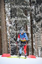 20.01.2024, Oberhof, Germany (GER): Max Hollmann (CAN) - FIS world cup cross-country, mass, Oberhof (GER). www.nordicfocus.com. © Authamayou/NordicFocus. Every downloaded picture is fee-liable.