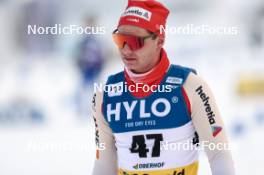 20.01.2024, Oberhof, Germany (GER): Nicola Wigger (SUI) - FIS world cup cross-country, mass, Oberhof (GER). www.nordicfocus.com. © Modica/NordicFocus. Every downloaded picture is fee-liable.
