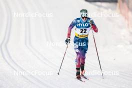 20.01.2024, Oberhof, Germany (GER): Scott Patterson (USA) - FIS world cup cross-country, mass, Oberhof (GER). www.nordicfocus.com. © Modica/NordicFocus. Every downloaded picture is fee-liable.
