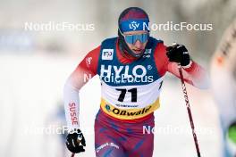 20.01.2024, Oberhof, Germany (GER): Robin Frommelt (LIE) - FIS world cup cross-country, mass, Oberhof (GER). www.nordicfocus.com. © Modica/NordicFocus. Every downloaded picture is fee-liable.