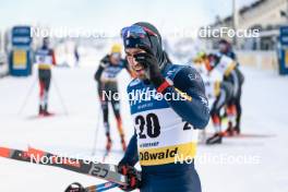 20.01.2024, Oberhof, Germany (GER): Federico Pellegrino (ITA) - FIS world cup cross-country, mass, Oberhof (GER). www.nordicfocus.com. © Modica/NordicFocus. Every downloaded picture is fee-liable.