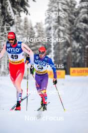 20.01.2024, Oberhof, Germany (GER): Paul Constantin Pepene (ROU) - FIS world cup cross-country, mass, Oberhof (GER). www.nordicfocus.com. © Authamayou/NordicFocus. Every downloaded picture is fee-liable.