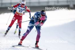 20.01.2024, Oberhof, Germany (GER): Julia Kern (USA) - FIS world cup cross-country, mass, Oberhof (GER). www.nordicfocus.com. © Modica/NordicFocus. Every downloaded picture is fee-liable.