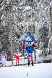 20.01.2024, Oberhof, Germany (GER): James Clinton Schoonmaker (USA) - FIS world cup cross-country, mass, Oberhof (GER). www.nordicfocus.com. © Authamayou/NordicFocus. Every downloaded picture is fee-liable.