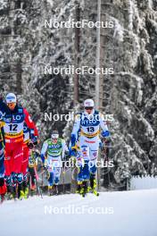 20.01.2024, Oberhof, Germany (GER): William Poromaa (SWE) - FIS world cup cross-country, mass, Oberhof (GER). www.nordicfocus.com. © Authamayou/NordicFocus. Every downloaded picture is fee-liable.