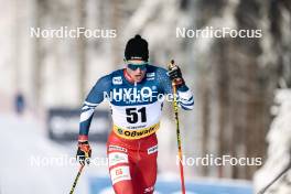 20.01.2024, Oberhof, Germany (GER): Adam Fellner (CZE) - FIS world cup cross-country, mass, Oberhof (GER). www.nordicfocus.com. © Modica/NordicFocus. Every downloaded picture is fee-liable.