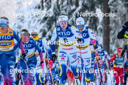 20.01.2024, Oberhof, Germany (GER): Ebba Andersson (SWE) - FIS world cup cross-country, mass, Oberhof (GER). www.nordicfocus.com. © Authamayou/NordicFocus. Every downloaded picture is fee-liable.