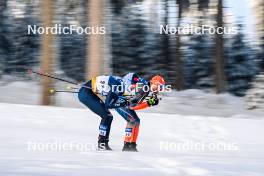 20.01.2024, Oberhof, Germany (GER): Simone Dapra (ITA), Thomas Maloney Westgaard (IRL), (l-r)  - FIS world cup cross-country, mass, Oberhof (GER). www.nordicfocus.com. © Authamayou/NordicFocus. Every downloaded picture is fee-liable.