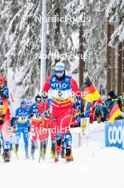 20.01.2024, Oberhof, Germany (GER): Simen Hegstad Krueger (NOR) - FIS world cup cross-country, mass, Oberhof (GER). www.nordicfocus.com. © Authamayou/NordicFocus. Every downloaded picture is fee-liable.