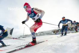 20.01.2024, Oberhof, Germany (GER): Jason Rueesch (SUI), Richard Jouve (FRA), (l-r)  - FIS world cup cross-country, mass, Oberhof (GER). www.nordicfocus.com. © Modica/NordicFocus. Every downloaded picture is fee-liable.