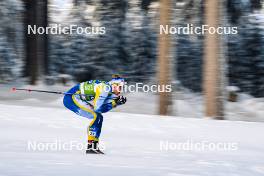20.01.2024, Oberhof, Germany (GER): Edvin Anger (SWE) - FIS world cup cross-country, mass, Oberhof (GER). www.nordicfocus.com. © Authamayou/NordicFocus. Every downloaded picture is fee-liable.