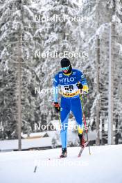20.01.2024, Oberhof, Germany (GER): Nikita Gridin (KAZ) - FIS world cup cross-country, mass, Oberhof (GER). www.nordicfocus.com. © Authamayou/NordicFocus. Every downloaded picture is fee-liable.
